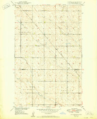 Lansford SE 1949 topographic map thumbnail