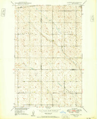 Lansford SW 1949 topographic map thumbnail