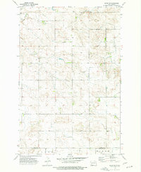 Lefor NW 1973 topographic map thumbnail