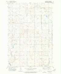 Lefor SW 1973 topographic map thumbnail