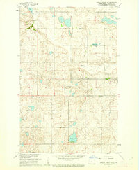 Lincoln Valley NW 1960 topographic map thumbnail