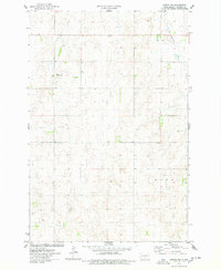 Linton NE 1975 topographic map thumbnail