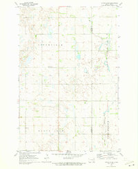 Litchville SE 1970 topographic map thumbnail