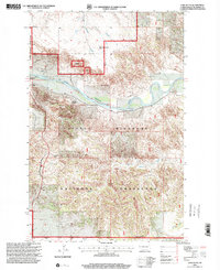 Lone Butte 1997 topographic map preview