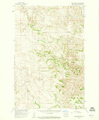 Lone Butte NW 1959 topographic map thumbnail