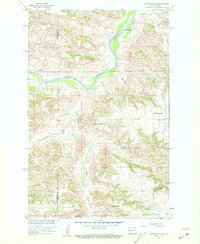Lone Butte SE 1958 topographic map thumbnail