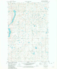 Long Lake 1981 topographic map thumbnail