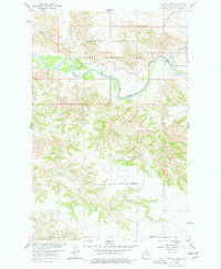 Long X Divide 1958 topographic map thumbnail