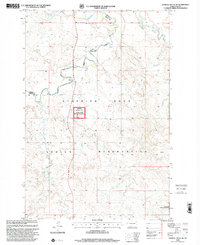 Lookout Butte SE 1998 topographic map thumbnail