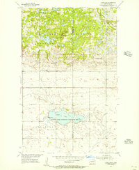 Lords Lake 1955 topographic map thumbnail