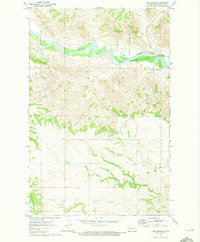 Lost Bridge 1970 topographic map thumbnail