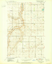 Manfred NW 1950 topographic map thumbnail