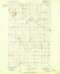 Manfred 1950 topographic map preview