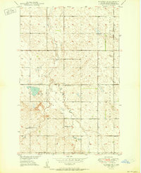 Manfred SE 1950 topographic map thumbnail