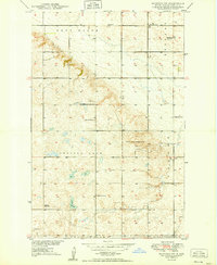 Manfred SW 1949 topographic map thumbnail