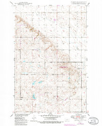 Manfred SW 1950 topographic map thumbnail