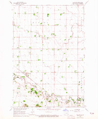 Mantador 1964 topographic map thumbnail