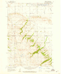 Marlow topographic map thumbnail