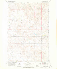 Marshall SE 1973 topographic map thumbnail