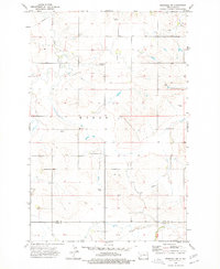 Marshall SW 1973 topographic map thumbnail