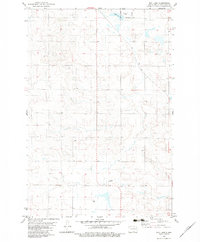 May Lake 1982 topographic map thumbnail