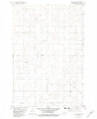 May Lake NW 1982 topographic map thumbnail