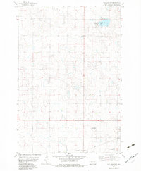 May Lake SE 1982 topographic map thumbnail