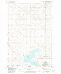 McKenna Lake North 1980 topographic map thumbnail