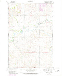 Medicine Butte 1968 topographic map thumbnail