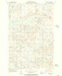 Medina SE 1955 topographic map thumbnail