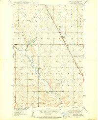 Melville 1950 topographic map thumbnail