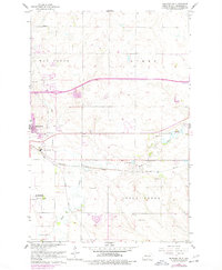 Menoken SW 1962 topographic map thumbnail