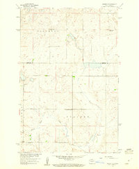 Mercer SE 1959 topographic map thumbnail