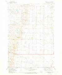 Merricourt SE 1971 topographic map thumbnail