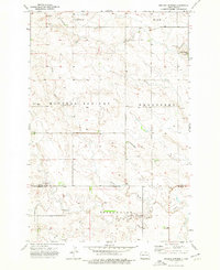 Mineral Springs 1973 topographic map thumbnail