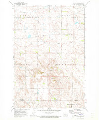 Moffit NW 1971 topographic map thumbnail
