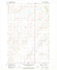 Moffit SE 1971 topographic map thumbnail