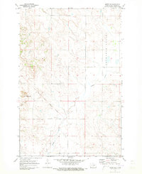 Moffit SW 1971 topographic map thumbnail