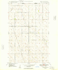 Mohall NE 1949 topographic map thumbnail