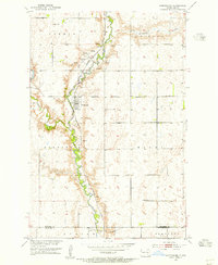 Montpelier 1953 topographic map preview