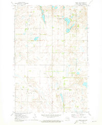 Moon Lake 1970 topographic map thumbnail