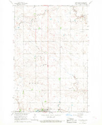 Mott North 1966 topographic map thumbnail