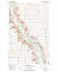 Mouse River Park 1949 topographic map thumbnail