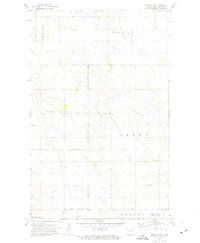 Nekoma NW 1972 topographic map thumbnail