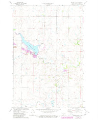 Nelson Lake 1972 topographic map thumbnail