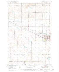 New Rockford 1950 topographic map thumbnail