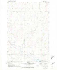 New Salem NE 1970 topographic map thumbnail