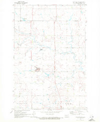 New Salem NW 1970 topographic map thumbnail