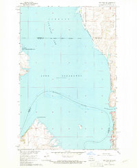 New Town SE 1967 topographic map thumbnail
