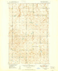 Noonan SE 1949 topographic map thumbnail